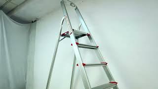 Fulcrum 5 Ft 5 Steps Heavy Duty Foldable Aluminium Ladder FC-DLH105