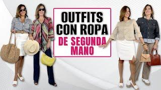 LOOKS CON ROPA DE SEGUNDA MANO