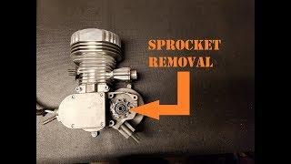 Fast and Simple Drive Sprocket Removal on 66cc Engine