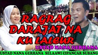 Begitu meriahnya ketika ustad Nana gerhana berdawah banyak ema2 seke awi serang panjang Subang