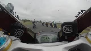 Départ european bike carole 2018 ducati 959 panigale crash