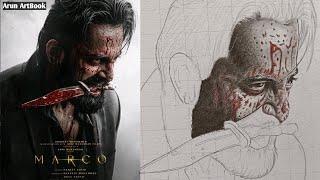 Marco Unni Mukundan Pencil Drawing / Shading tutorial / Arun ArtBook