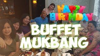 BUFFET MUKBANG WITH THE GANG // LATE UPLOAD- MY BIRTHDAY CELEBRATION // CLAUDINE G.