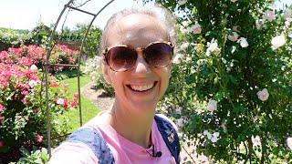 Topiaries, and Tea Houses, and Roses, Oh My!!! // Garden Tour of Ladew Topiary Gardens