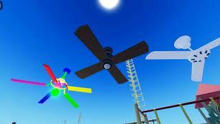 Ceiling fan Land. Roblox ceiling fan video. Modern Ceiling fans