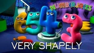 NUMBERJACKS | Very Shapely | S2E3 | Full Episode