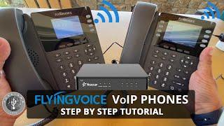 FlyingVoice WiFi VoIP Phones - How to register to Yeastar S-Series VoIP PBX