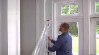 ZipWall -- How to Set Up a Dust Barrier in Minutes