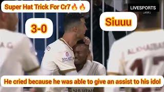 Cristiano Ronaldo Hat Trick For Al Nassr