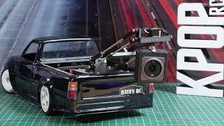 "On Board Glory" HITS THE TRACK - Camera Crane RC Drift BUILD