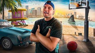 VISITE DE LA VILLE DE GTA 6 (requin, basketball, yacht...etc)