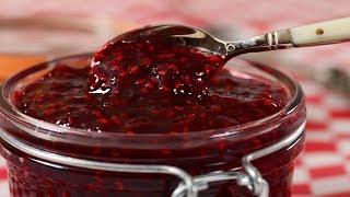 Raspberry Jam Recipe Demonstration - Joyofbaking.com