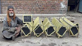 How to Create a Classic Blackboard from Recycled Metal Drums | Mass Production Factory Process|