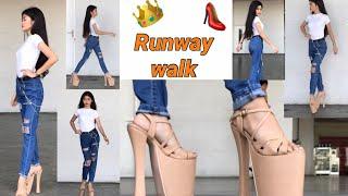 HOW I WALK WITH 8 INCHES HEELS -BRAGAIS | Krishia Diaz