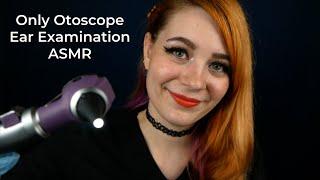 ASMR Only Otoscope Ear Examination | 1+ HOUR of Intense Ear Sounds & Gloves | Soft Spoken Medical RP