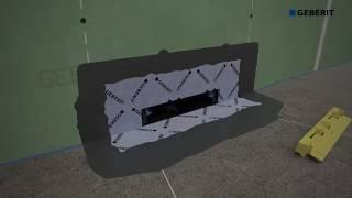 Установка душевого трапа Geberit
