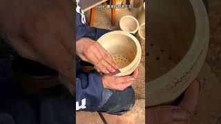 THIS IS THE PROCESS OF BAMBOO UTENSILS WITH THIS CRAFTSMAN