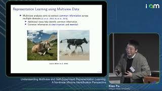 Xiao Fu - Multiview and Self-Supervised Representation Learning: Nonlinear Mixture Identification