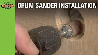 How-to Install a Drum Sander