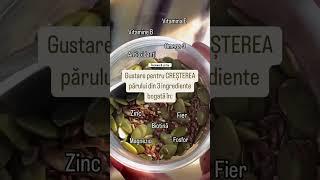 Gustare pentru creșterea părului din 3 ingrediente