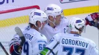 Ovechkin's first KHL Hat Trick / Первый хет-трик Овечкина в КХЛ