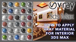 How to Apply VRay  Material in 3Ds Max