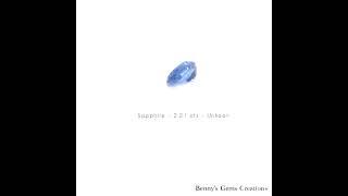 Unheated Blue Sapphire 2.21ct  #gorgeousgems #gemstone