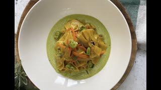Farfalle di pasta fresca senza uova: la ricetta vegana di Marica Bartoccioni