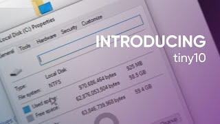 Windows 10 on 900MB of Disk Space (tiny10 by NTDEV)