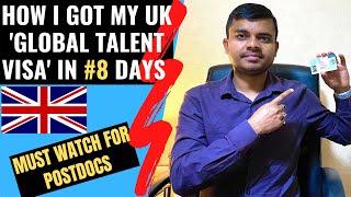 How to apply for UK Global Talent Visa? || Endorsed Funders Route || Researchers || Sumit Roy