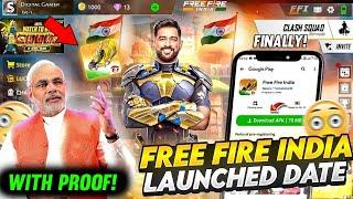 Free Fire India New Launch Date - SK GAMING ZONE