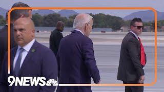 Biden Boards Air Force One After Testing Positive for COVID-19
