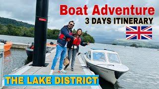 Unbelievable Boating Adventure on Lake Windermere | Lake District 3 Days Itinerary