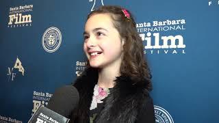 SBIFF 2024 - Closing Night Film "Chosen Family" Ella Grace Red Carpet Interview