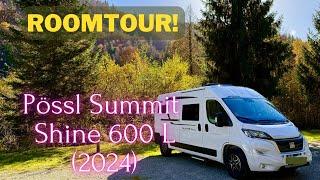 Pössl Summit Shine 600 L - ausführliche Roomtour