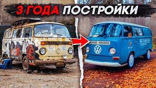 Он готовСколько стоит сделать современную машину из старой? #VW T2 and #Subaru 3.0!