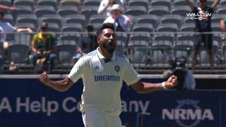 Mohammed Siraj 3 wickets vs Australia | 1st Test - Day 4, AUS VS IND