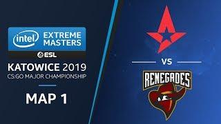 CS:GO - Astralis vs. Renegades [Mirage] Map1 Ro3 - Legends Stage - IEM Katowice 2019