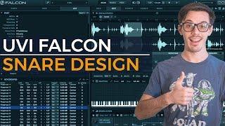UVI Falcon Snare Design & Drums [Sound Design // Samples // Tutorial]