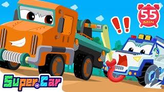 Who Stole the Super Cars? Go Get Him! | Police Car & More | Fun Kids Cartoons & Catchy Car Songs