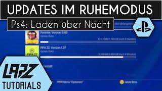 PS4 Updates im Ruhemodus laden - Über Nacht installieren | Tutorial