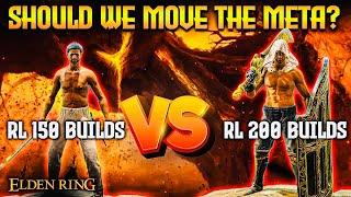 How RL 150 & RL 200 Builds Compare: High Level Builds in Elden Ring DLC! 