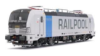 3D Model - Siemens Vectron Railpool Locomotive