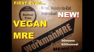 The FIRST "VEGAN MRE"  That's right, Meat/egg/& Dairy-free!