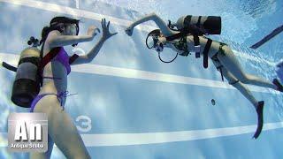 underwater battle CM Youtube