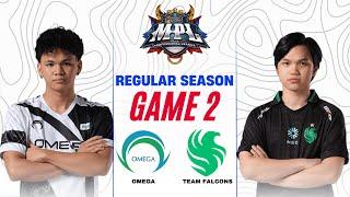 SMART OMEGA vs TEAM FALCONS GAME 2 | MPL PH SEASON 15 OMG vs FLCN