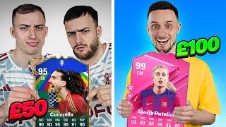 £50 vs £100 Packs Decides Our Team!