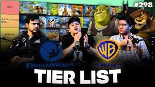 PODCAST DE PADILLA #298 — SHREK, BATMAN, MADAGASCAR // TIER LIST PELÍCULAS DREAMWORKS Y WARNER