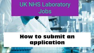 #Uk laboratory jobs,#How to fill an application for Medical Lab Assistant # Sponsorship#in English