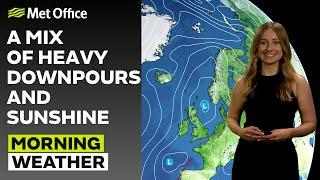 17/06/24 – Showers and sunny spells – Morning Weather Forecast UK –Met Office Weather